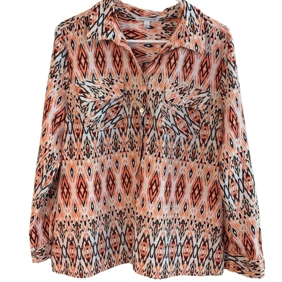 Notations Women’s Blouse Large - Picture 1 of 8